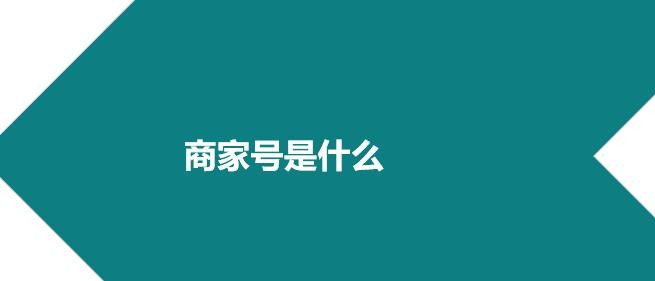 快手商家号是什么意思?